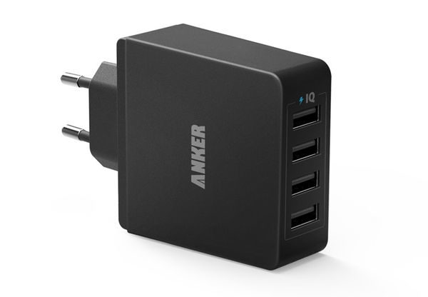 Anker 36W 5V / 7.2A 4 Port USB Ladegerät