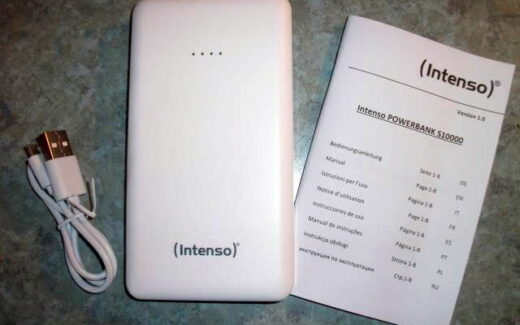 Intenso Powerbank S10000 Lieferumfang