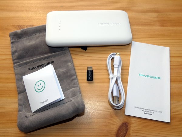 RAVPower Powerbank RP-PB078 Lieferumfang