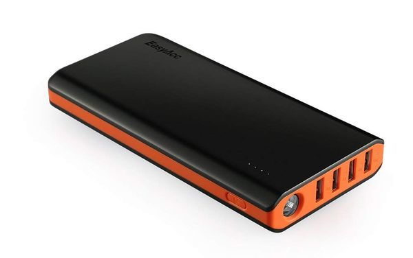EasyAcc 20000mAh Powerbank für Android iPhone Samsung HTC Smartphones Tablets EasyAcc 20000mAh Powerbank Externer Akku mit 4 Smart Ausgängen