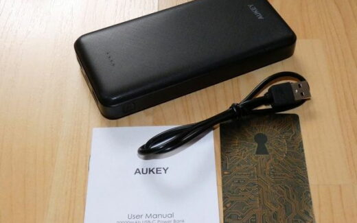 AUKEY 20000mAh USB-C Powerbank PB-T17 Lieferumfang