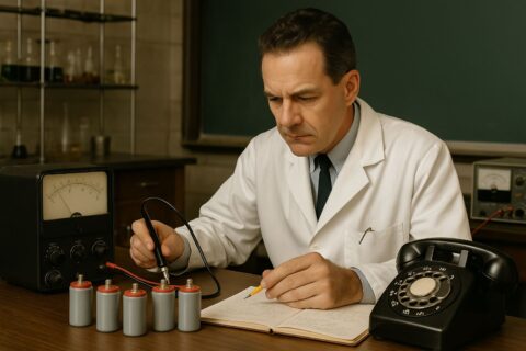 Memory-Effekt im Labor der 1960er-Jahre bei Nickel-Cadmium-Akkus entdeckt