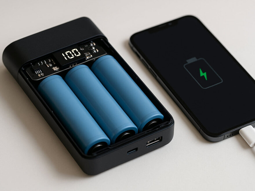 Powerbank Kapazität anschaulich erklärt mit Blick auf Akkuzellen und Ladevorgang