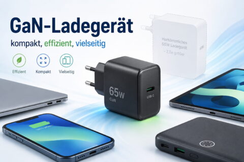 Was ist ein GaN-Ladegerät und welche Vorteile hat es? 7 GaN-Ladegerät mit Smartphone, Tablet, Laptop und Powerbank